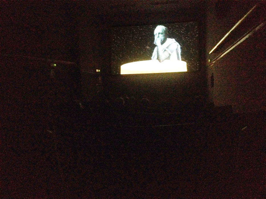 C.J. Lazaretti's short film "Cosmico" had its Spanish premiere at the Aragó Cinema in Valencia during the inaugural Paura Film Festival